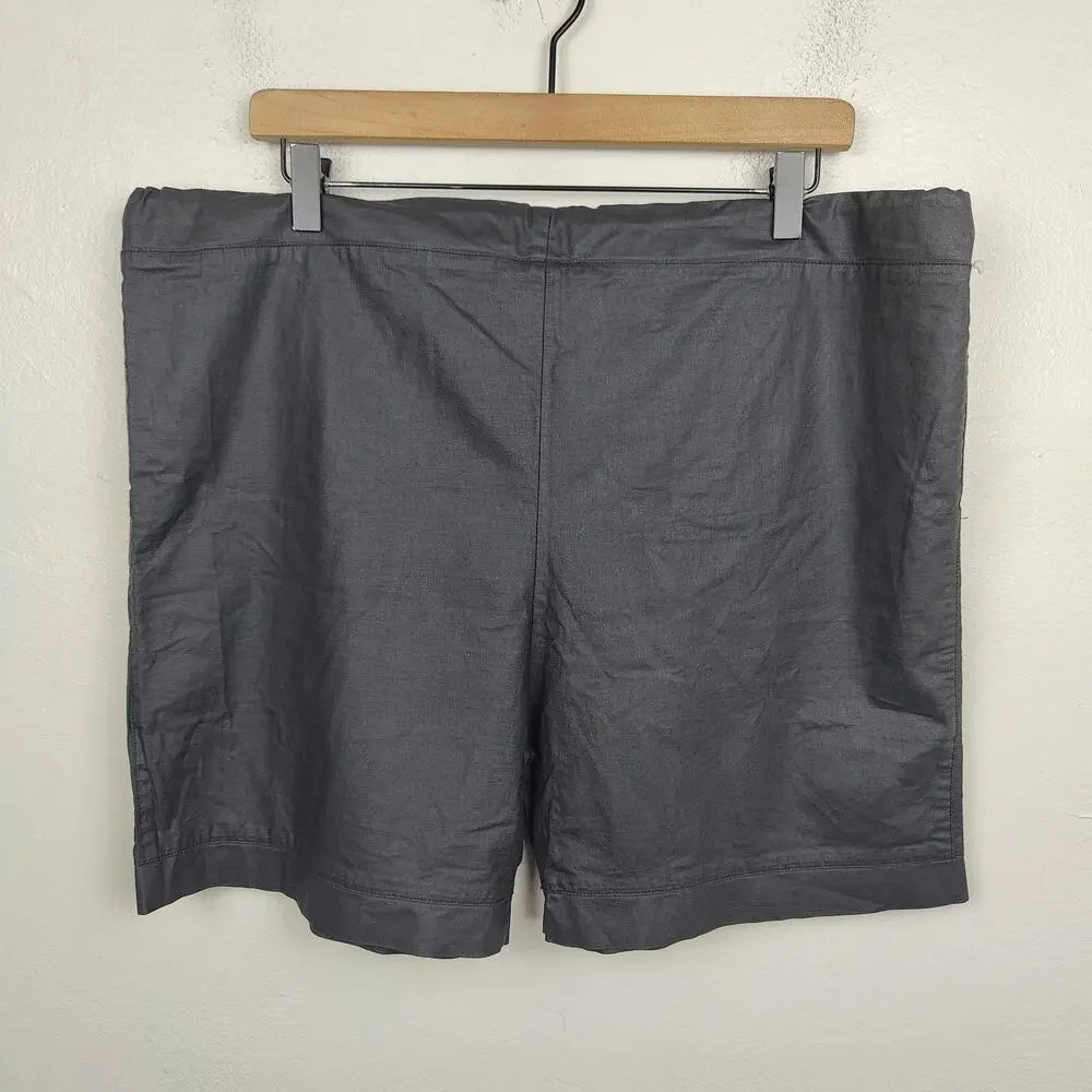 ComplexGeometries Shorts Womens Medium‎ Black Drawstring Minimalist Designer